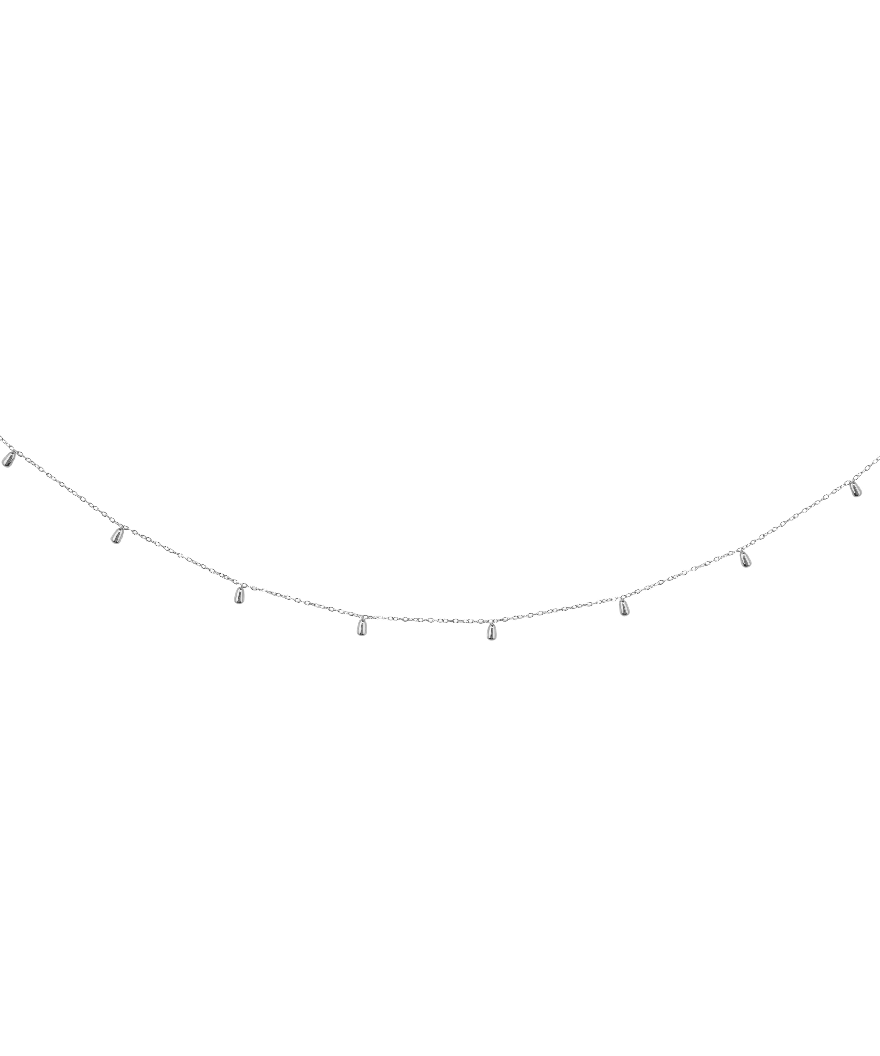 Slimline Beaded Waist Chain with Subtle Dangles | Stylika