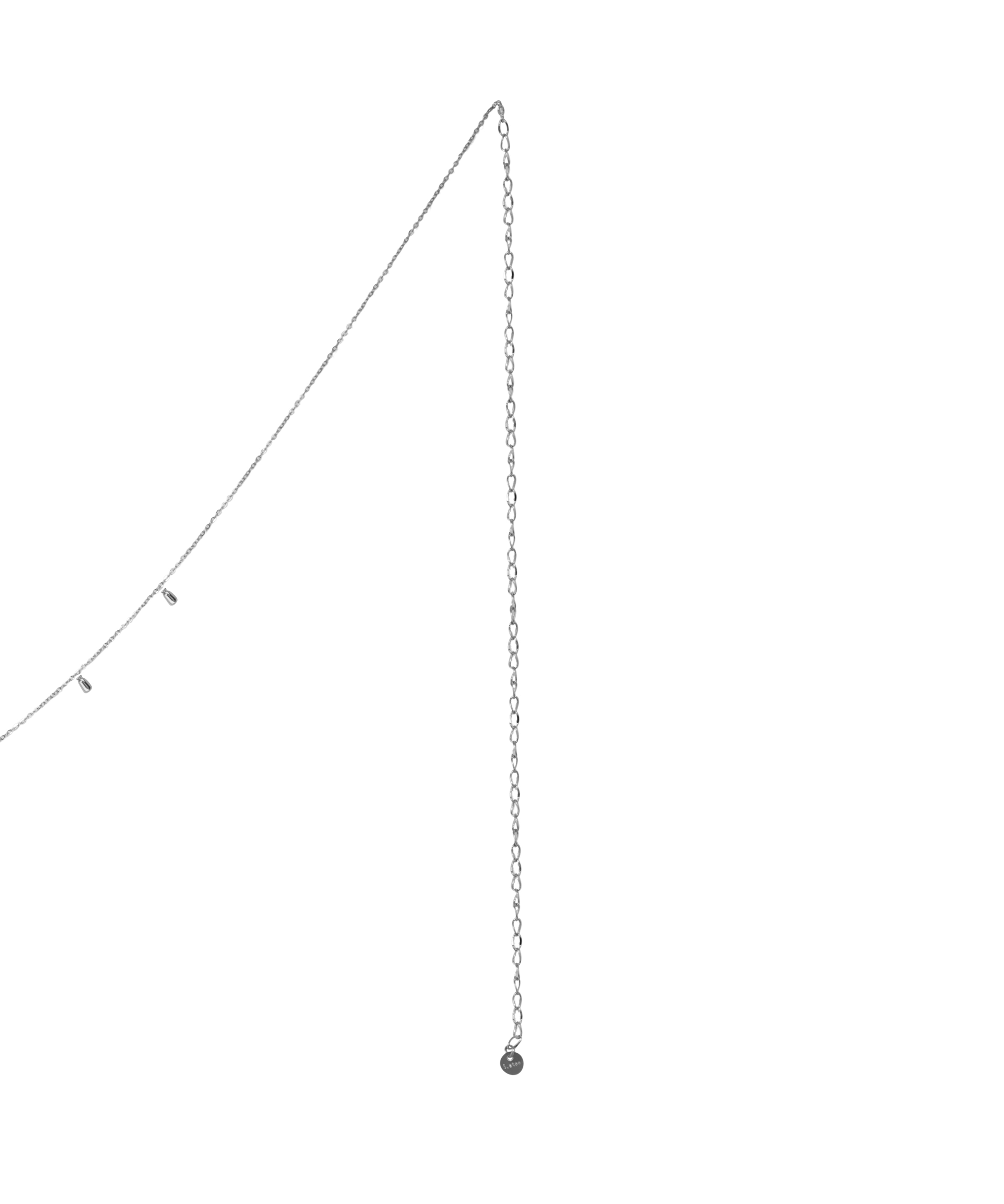 Slimline Beaded Waist Chain with Subtle Dangles | Stylika