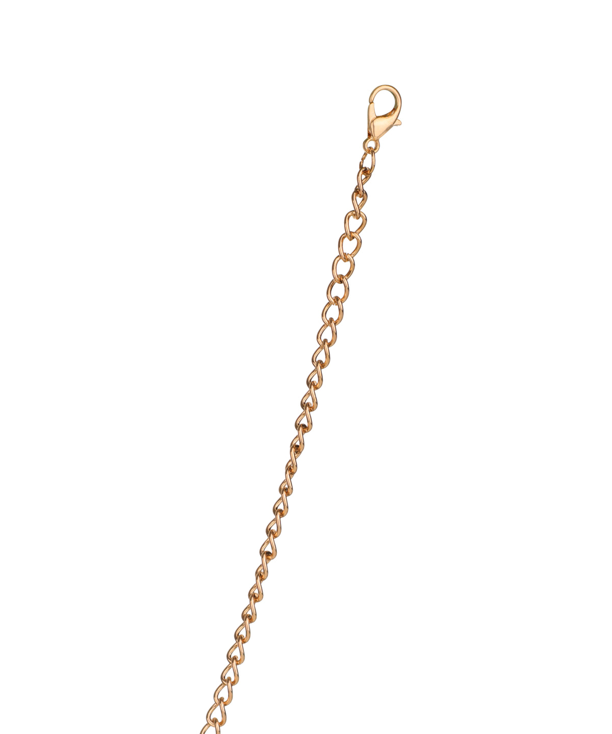 Layered Leaf and Crystal Waist Chain | Stylika