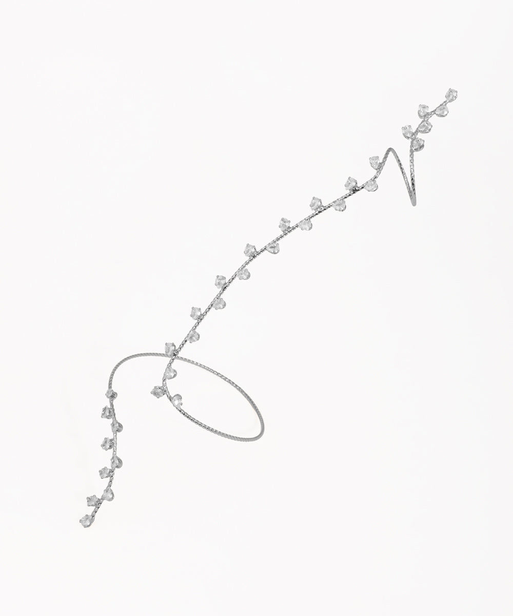 Distinctive Sparkling Vine Wrap Hand Cuffs | Stylika