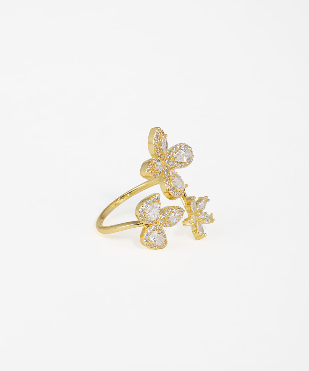 Butterfly Open Statement Ring | Stylika