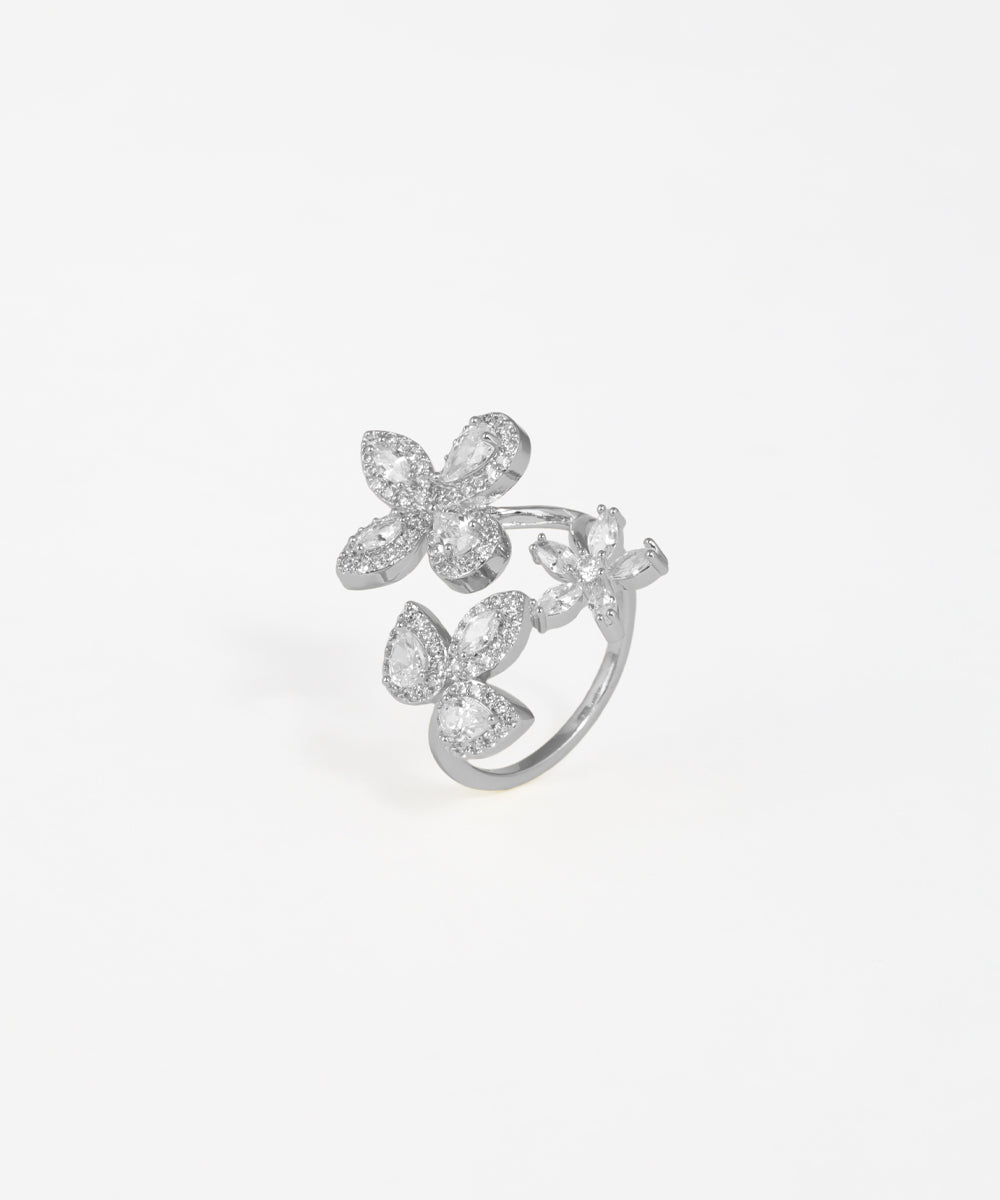 Butterfly Open Statement Ring | Stylika