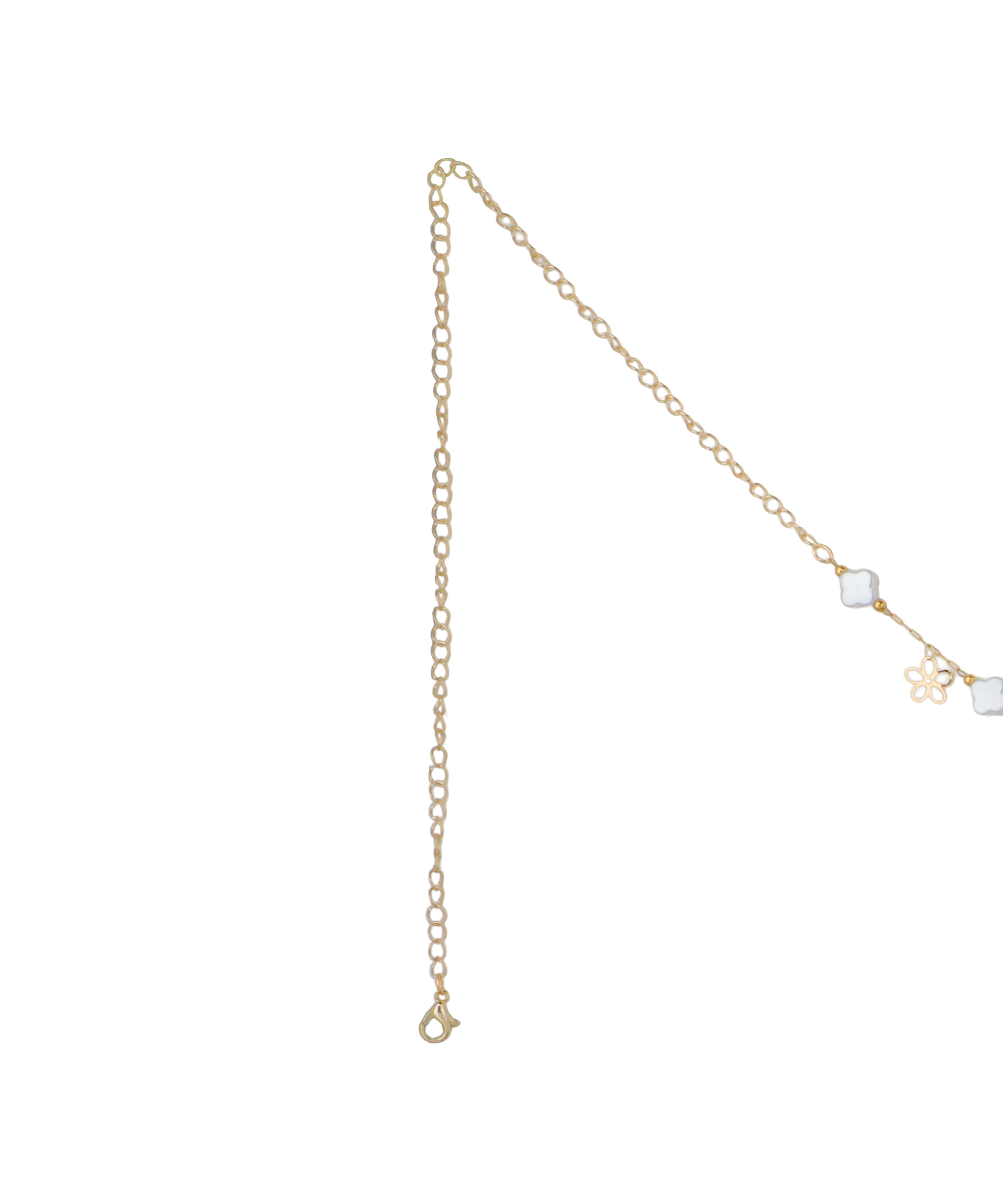 Dainty Floral Charm Waist Chain | Stylika