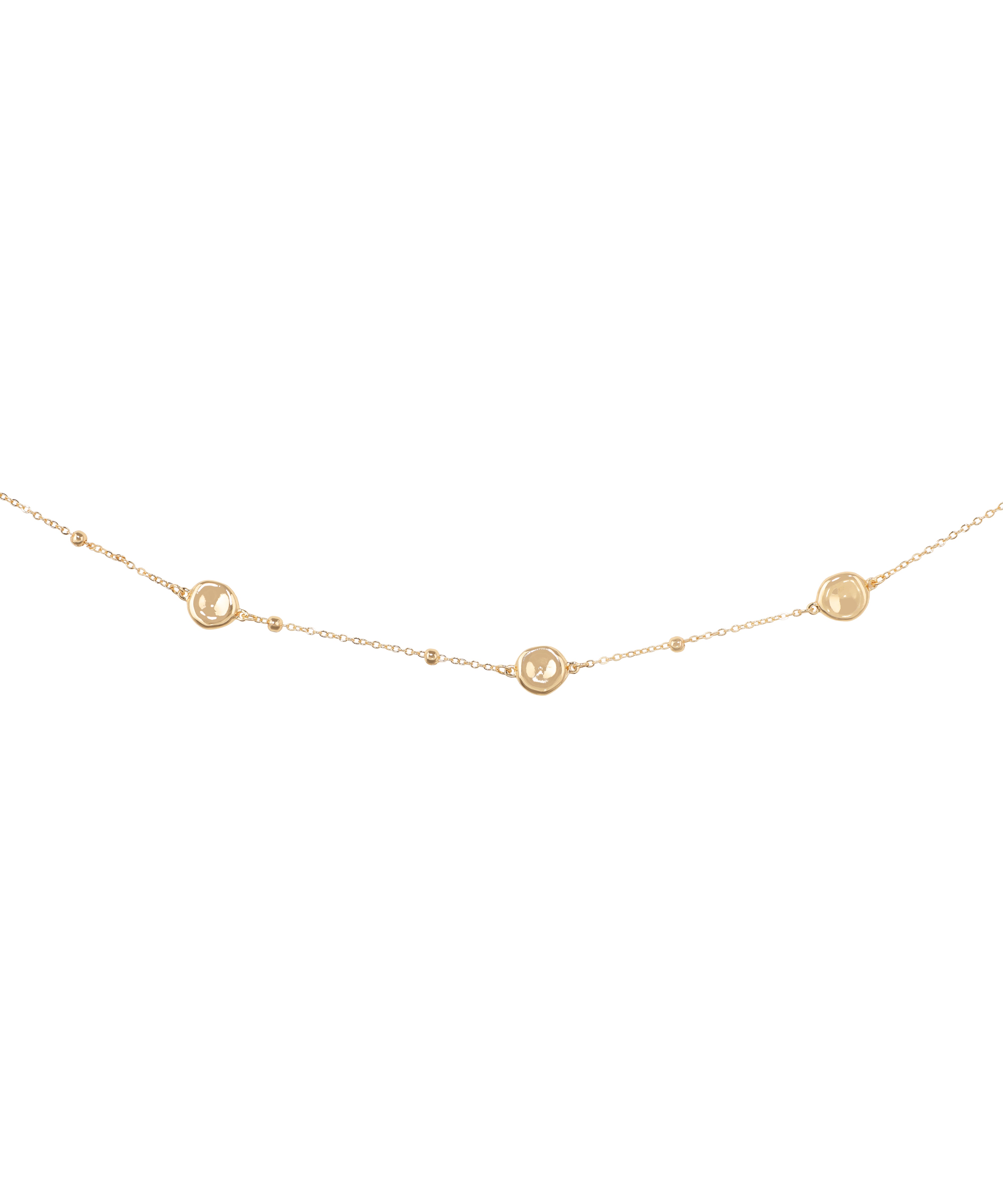 Dainty Disc Station Everyday Waist Chain | Stylika