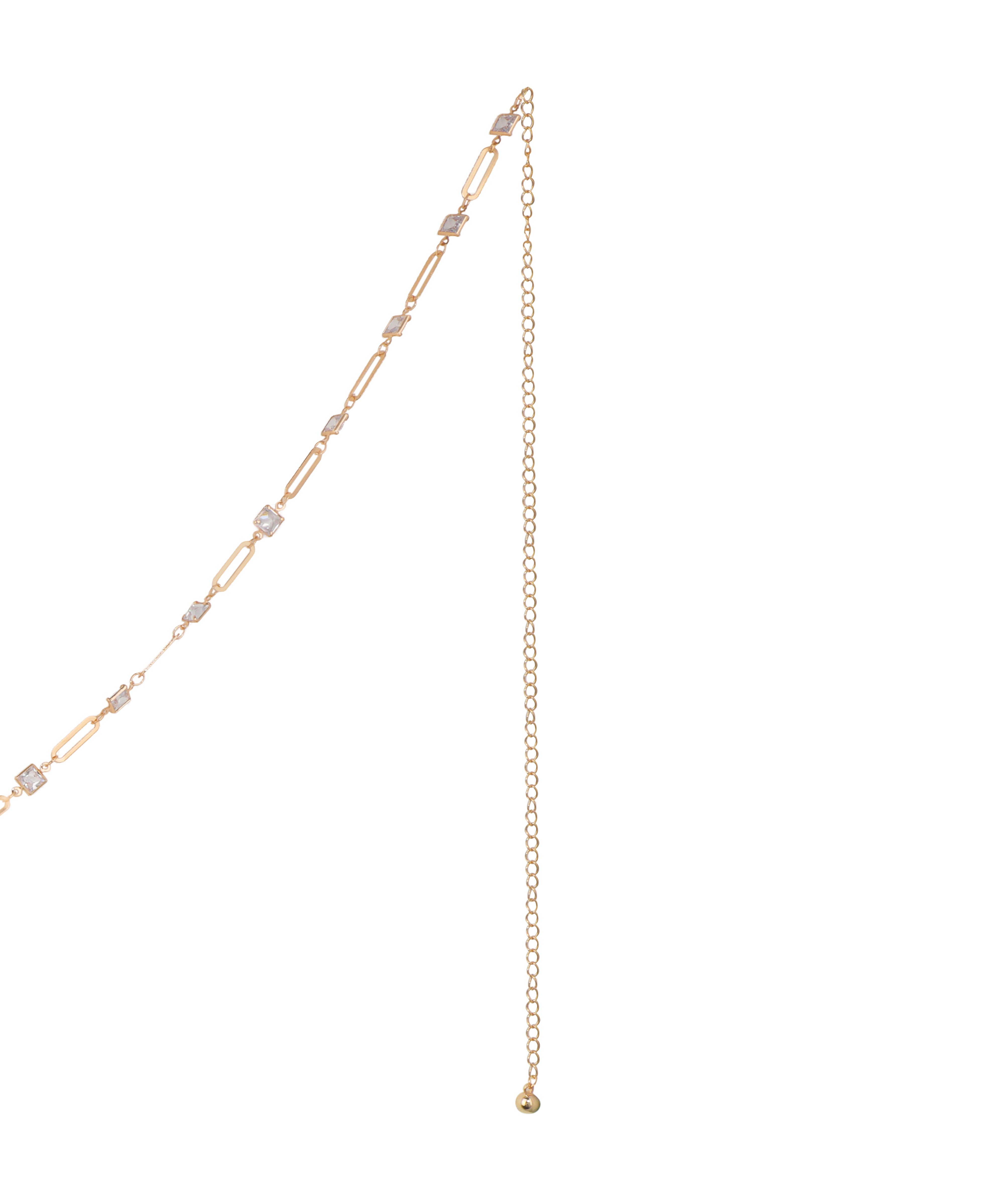 Modern Slim Chain with Subtle Detail Waist Chain | Stylika