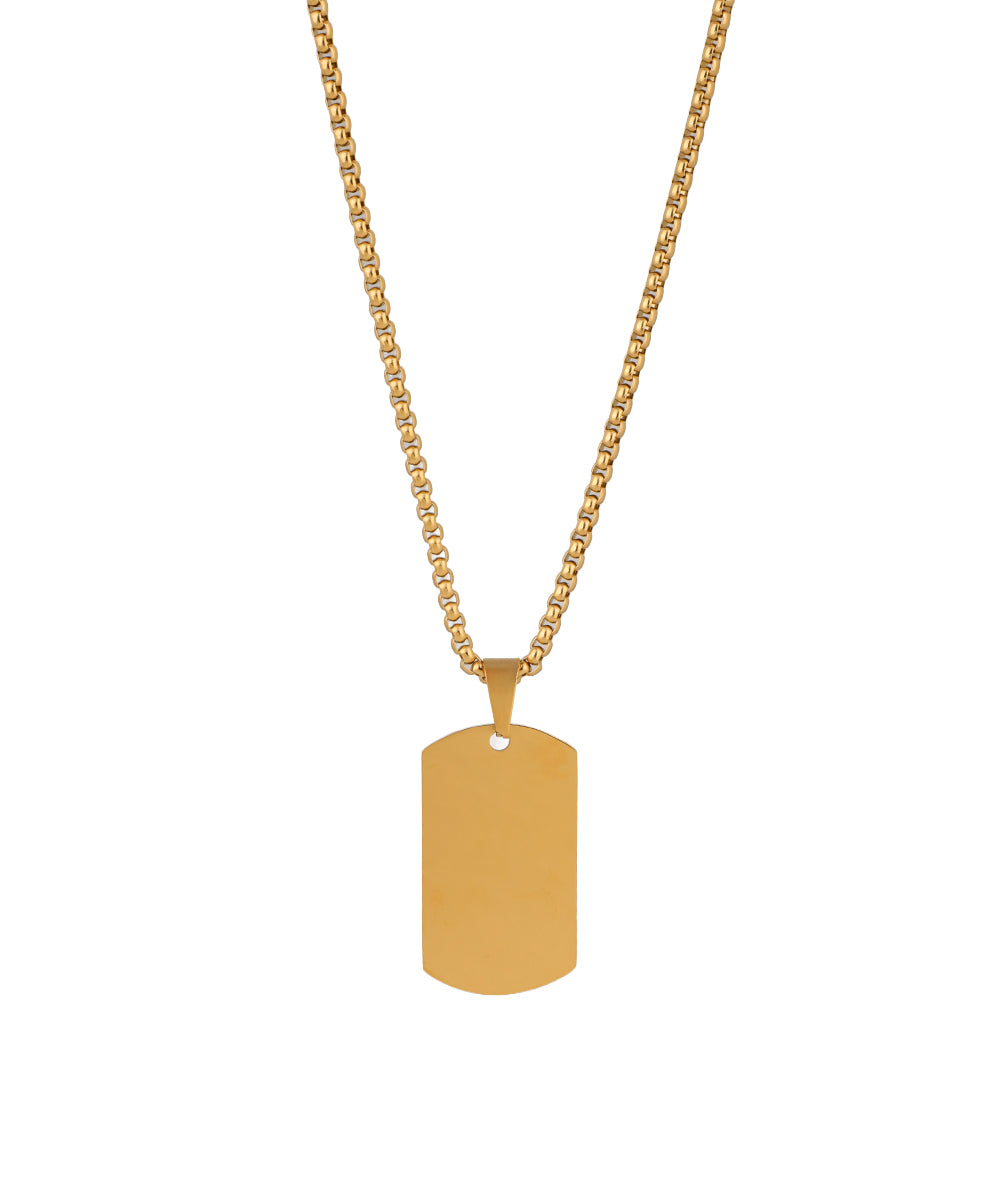 Classic Dawg Tag Pendant Necklace | Stylika
