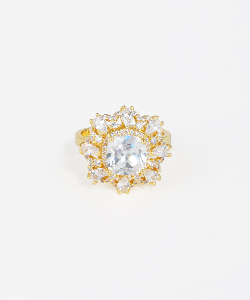 Cushion Cut Halo Ring | Stylika