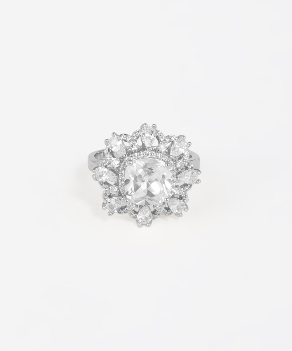 Cushion Cut Halo Ring | Stylika