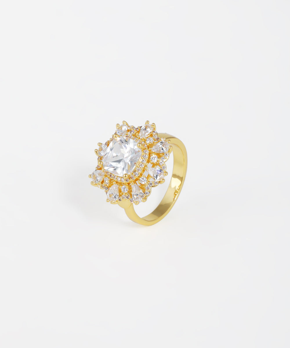 Cushion Cut Halo Ring | Stylika