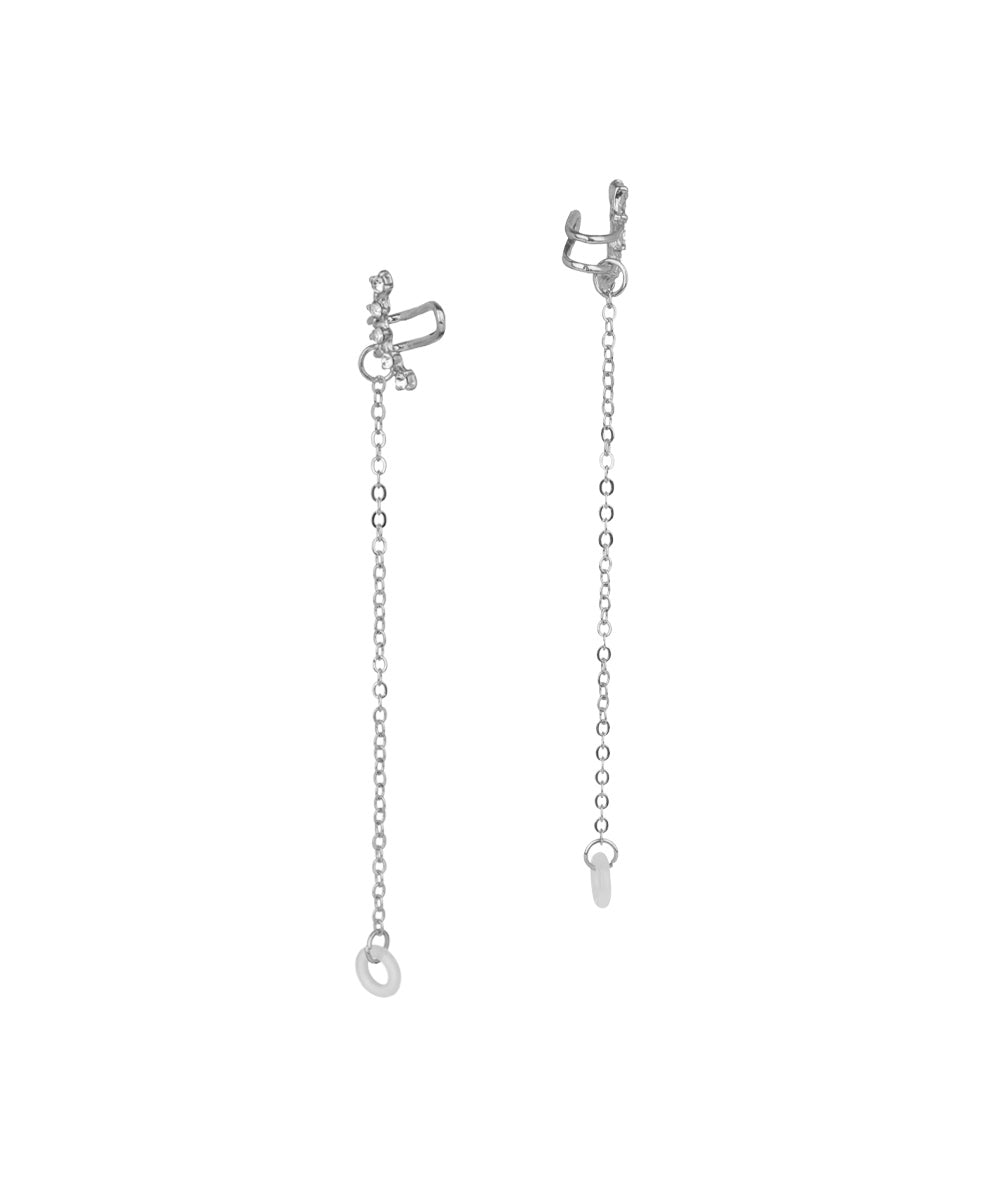 Rhinestone Ear Cuff Chain for AirPods | Stylika