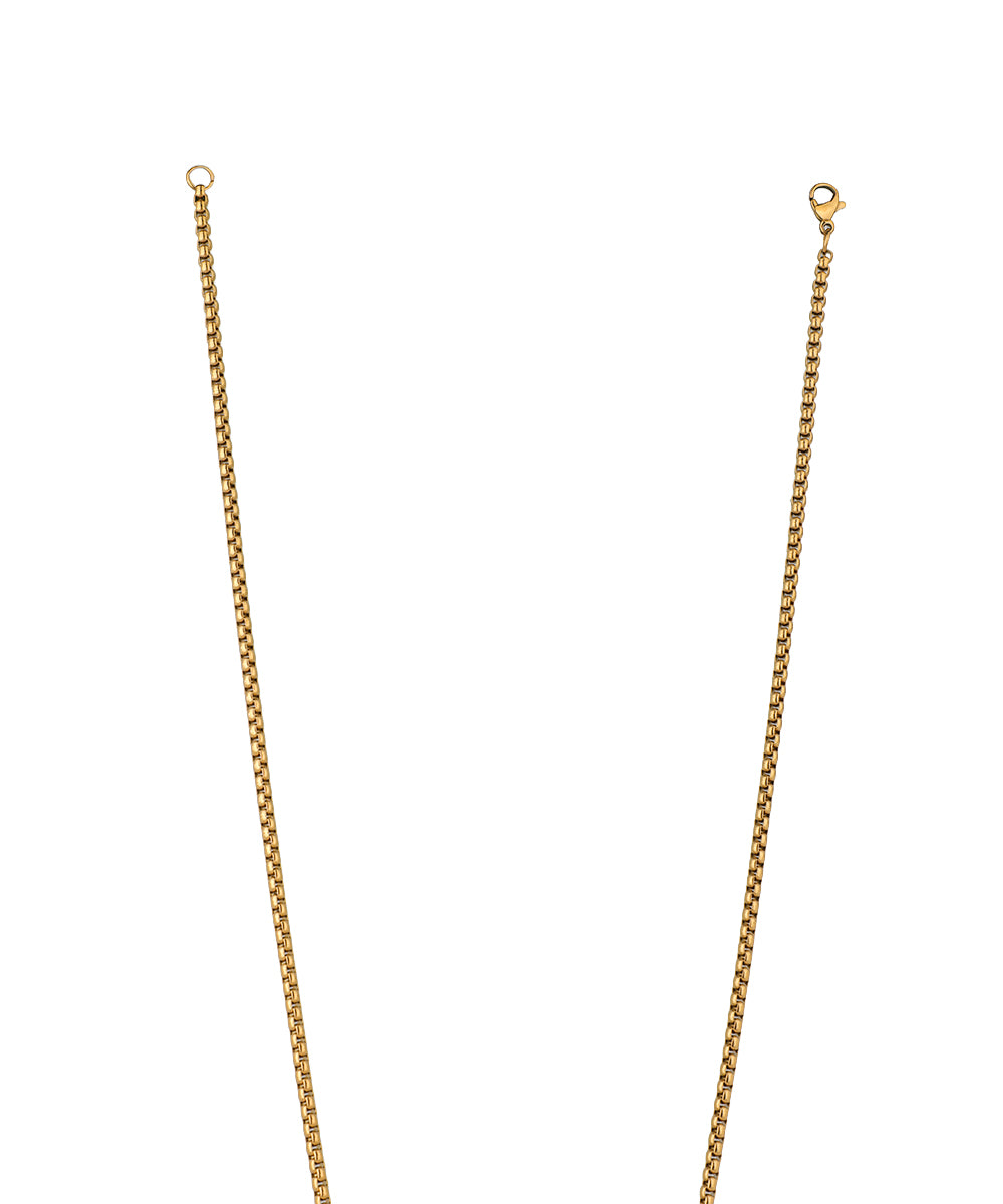 Studded Cross Pendant Necklace | Stylika
