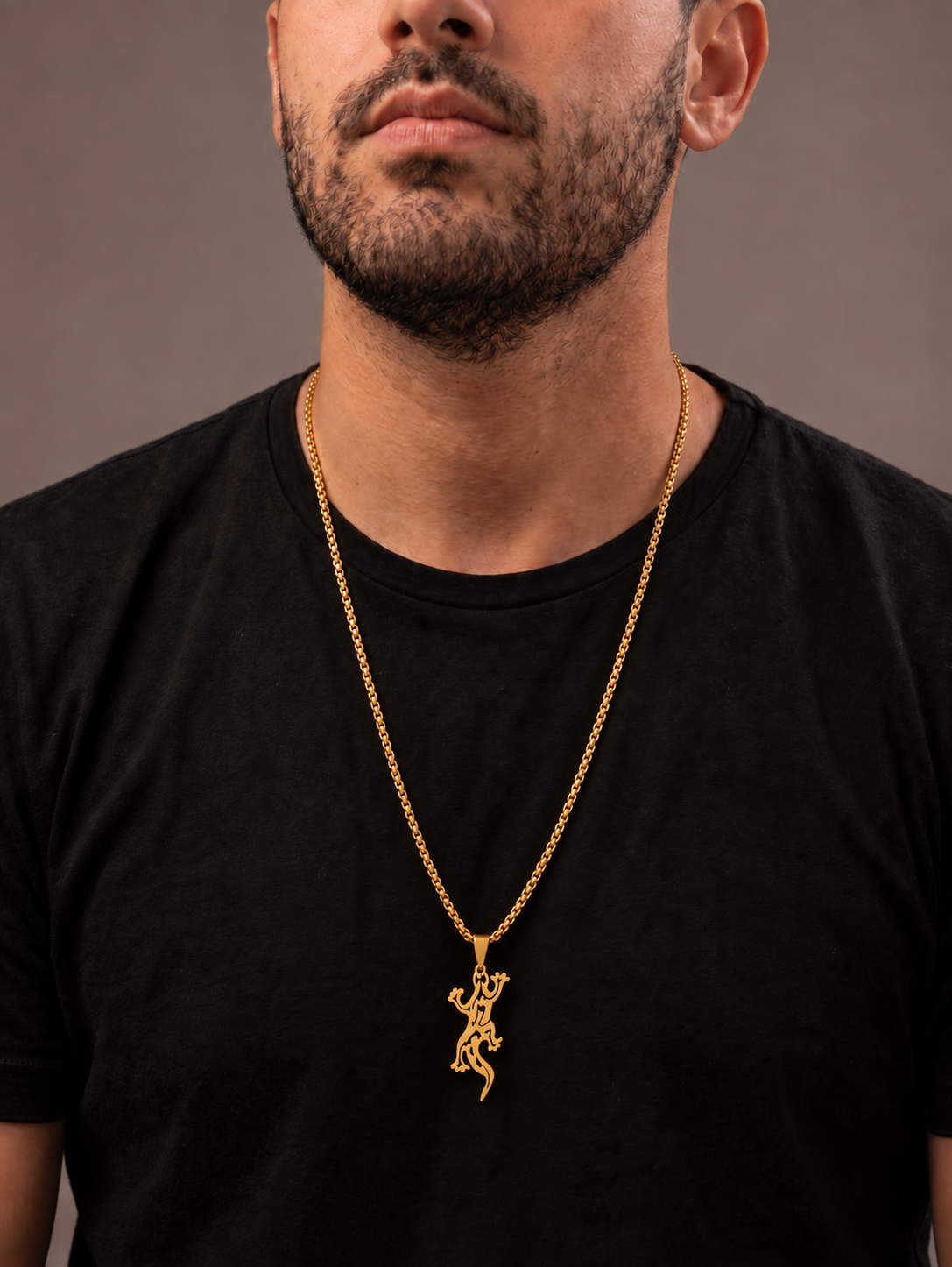 Gecko Pendant Chain | Stylika