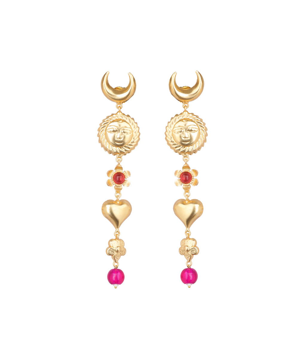Moon Sun Love Earrings | Stylika