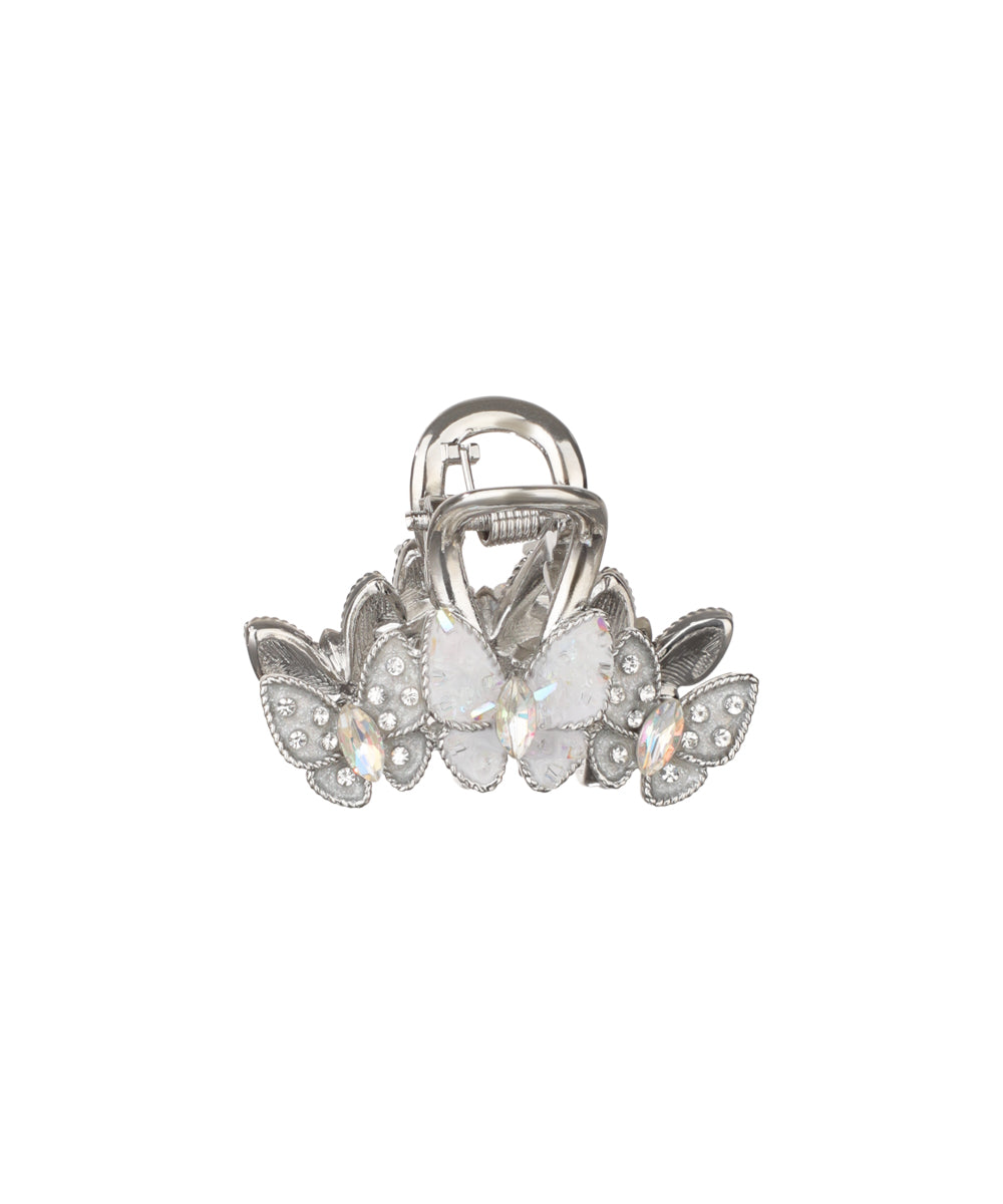 Ornate Butterfly Cluster Hair Claw Clip Accessory | Stylika