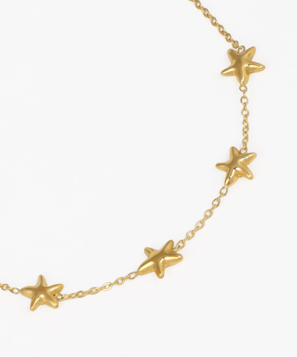 Star Charm Chain Bracelet | Stylika