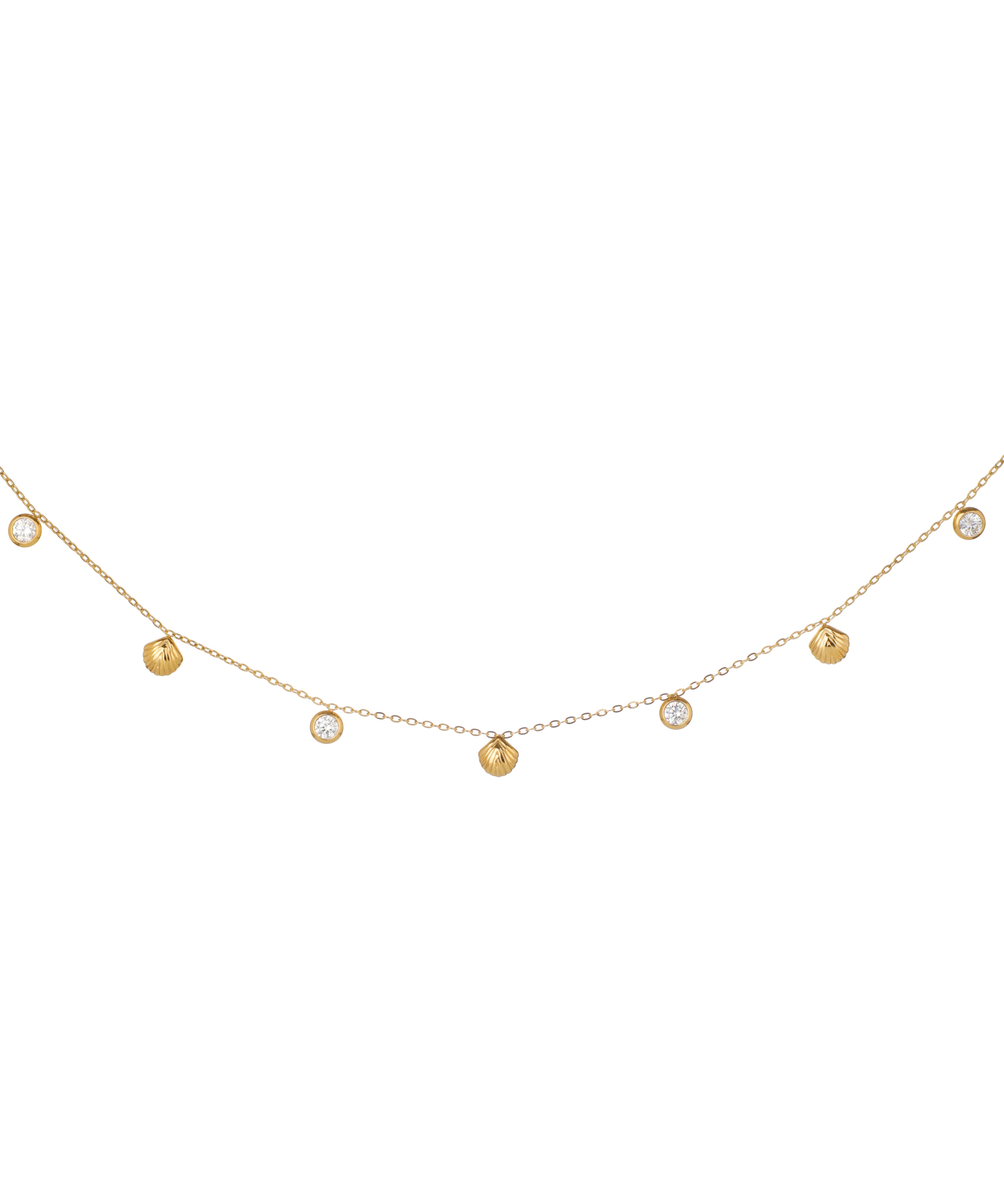Delicate Beaded Charm Dangle Waist Chain | Stylika