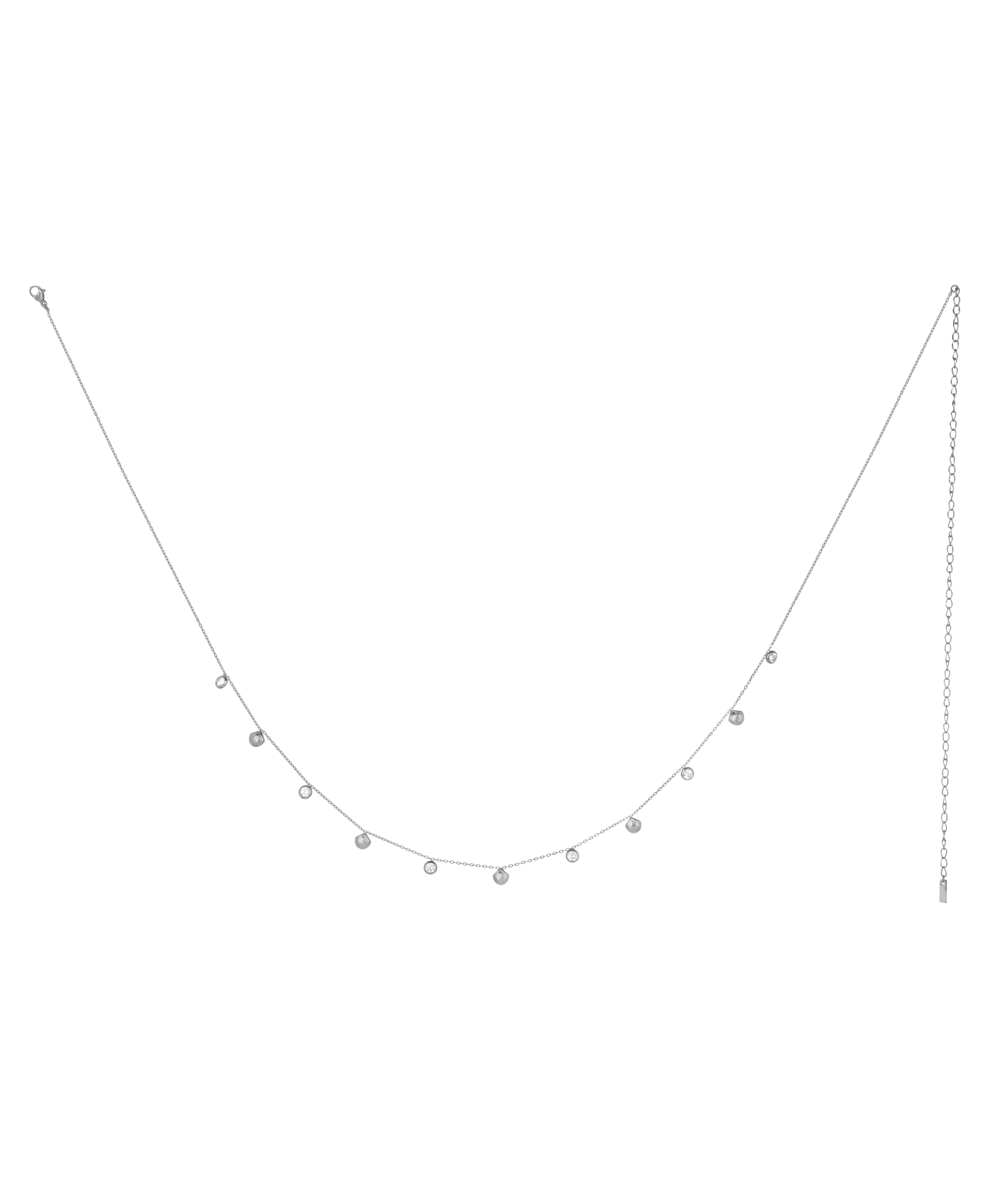 Delicate Beaded Charm Dangle Waist Chain | Stylika