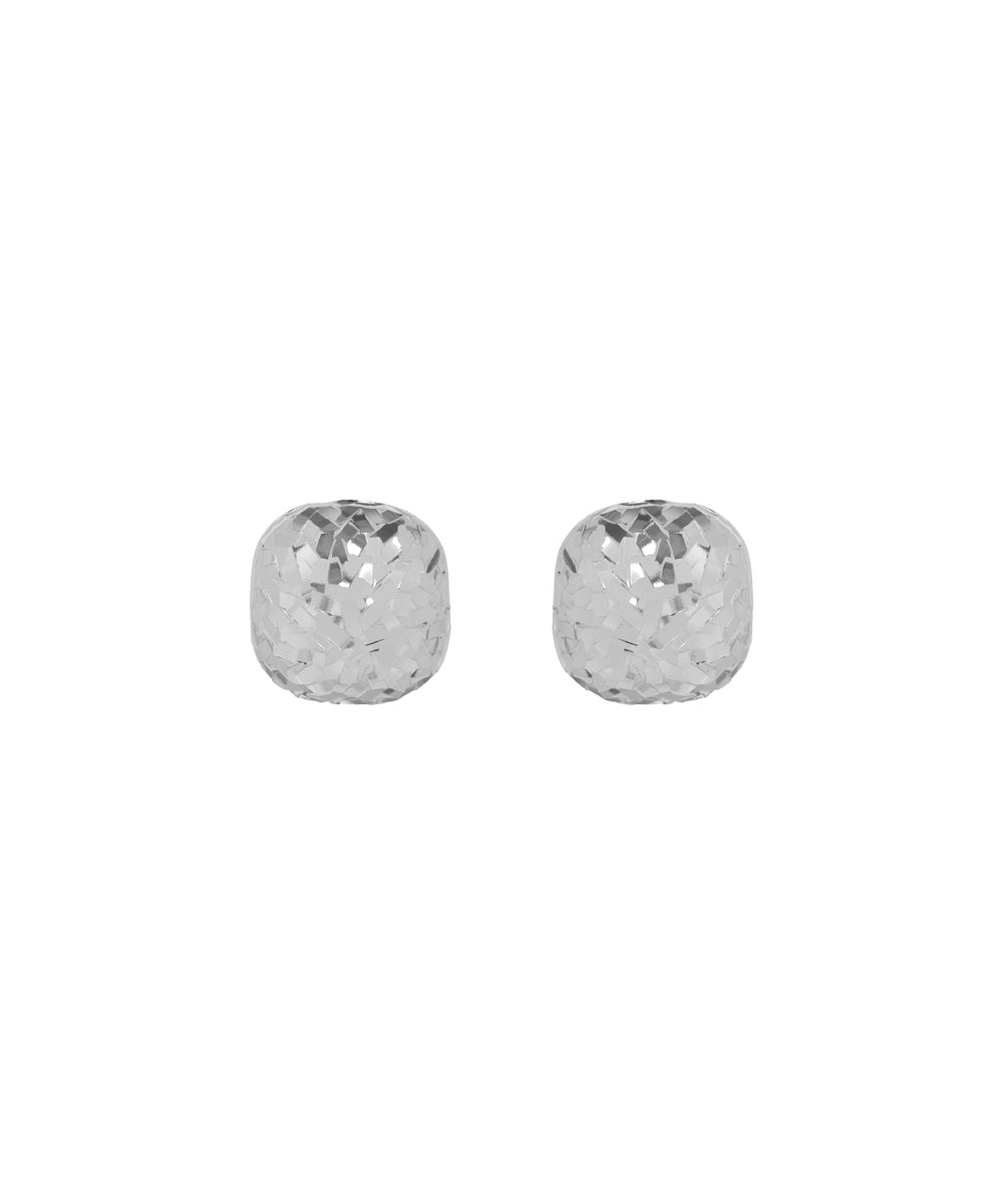 Textured Dome Stud Earrings | Stylika