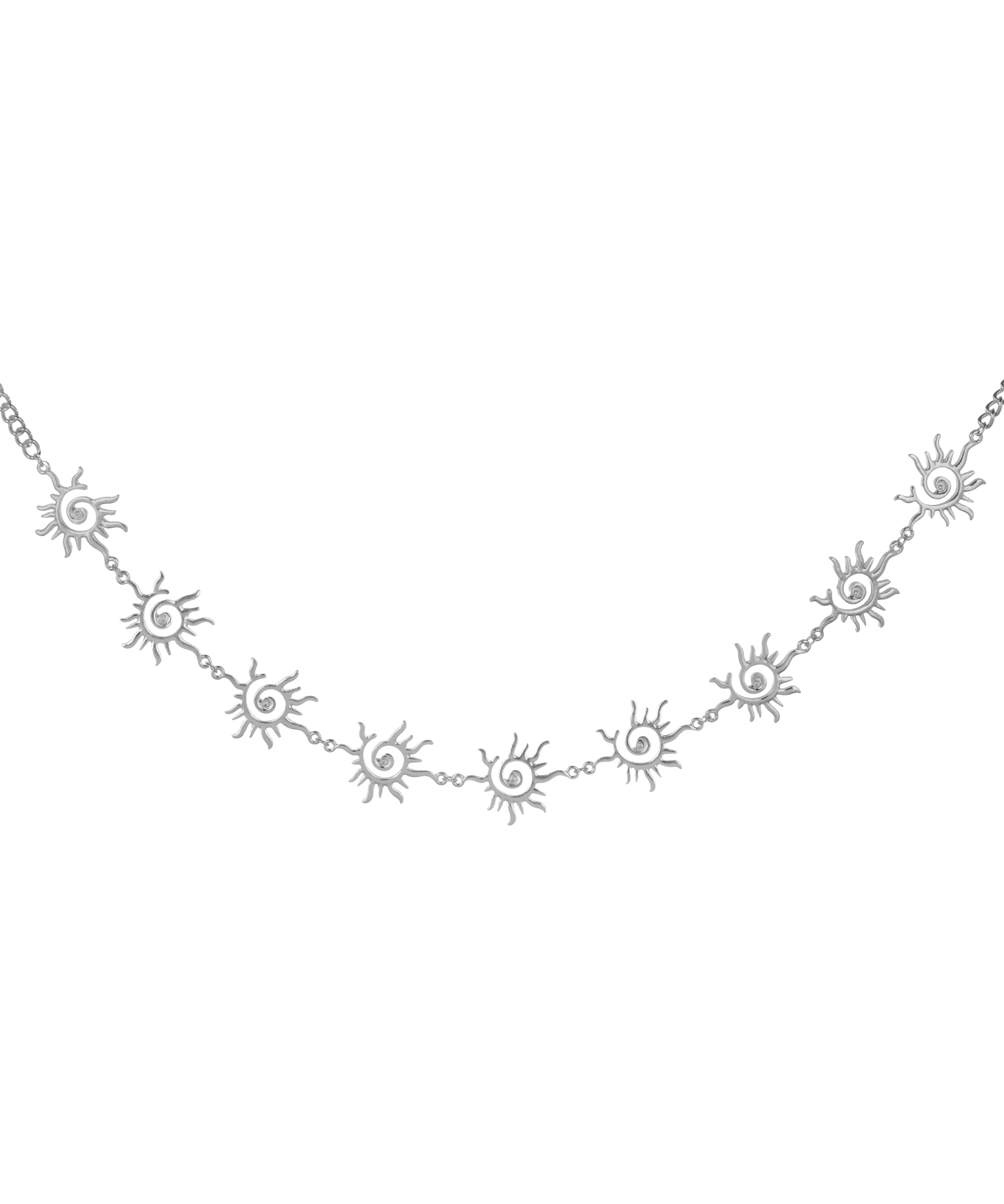 Celestial Sun Charm Waist Chain with Extender | Stylika