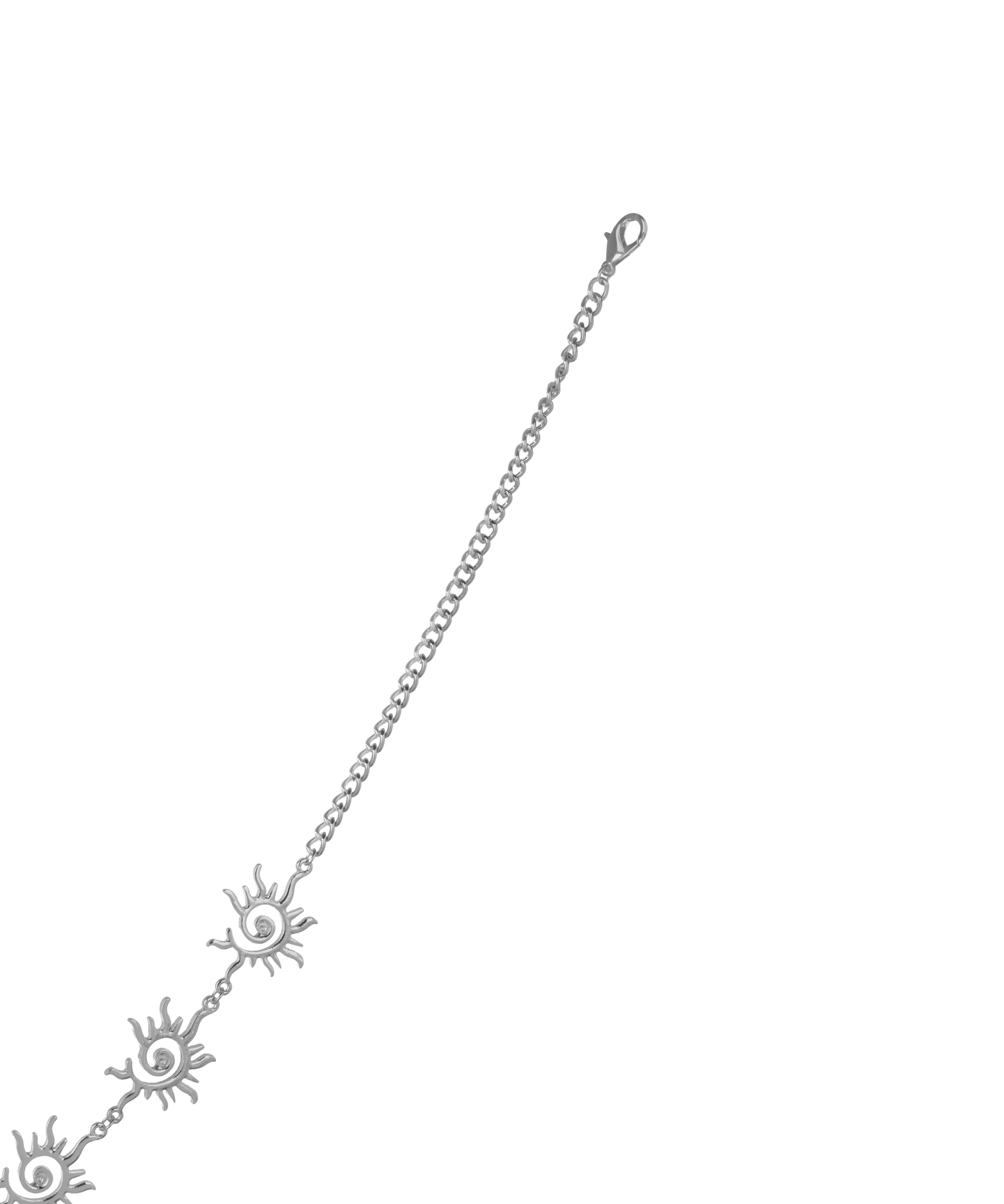 Celestial Sun Charm Waist Chain with Extender | Stylika
