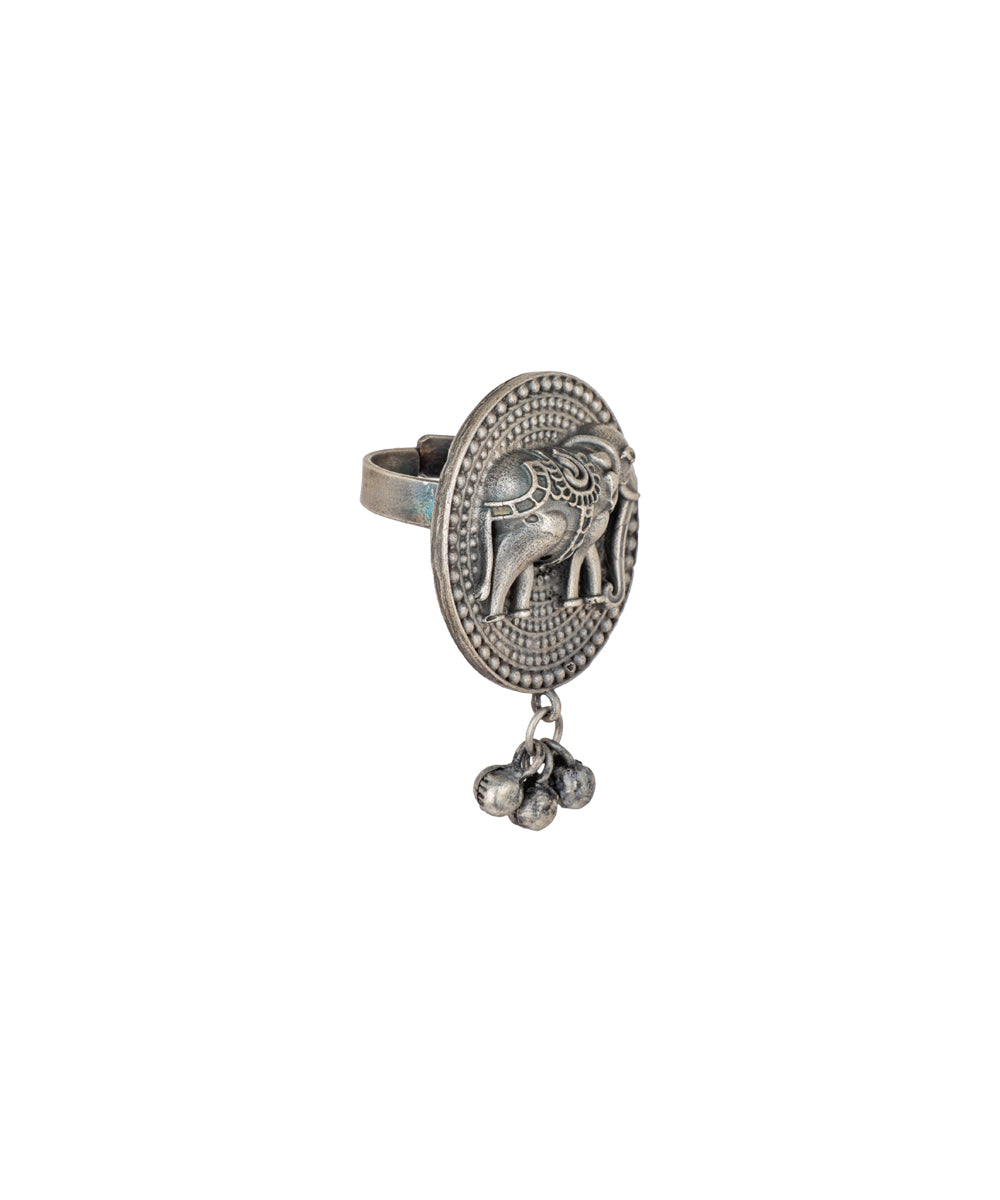 Royal Elephant Medallion Ring | Stylika