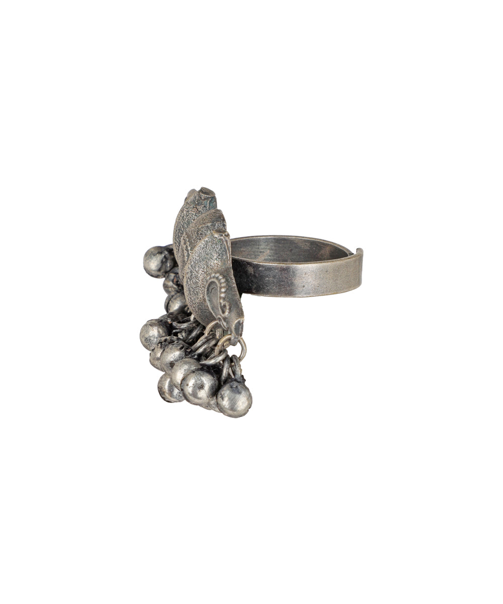 Ghungroo Fringe Tribal Ring | Stylika