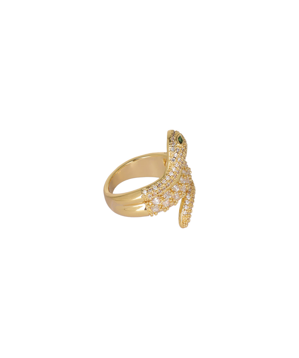 Serpent Wrap Statement Ring | Stylika