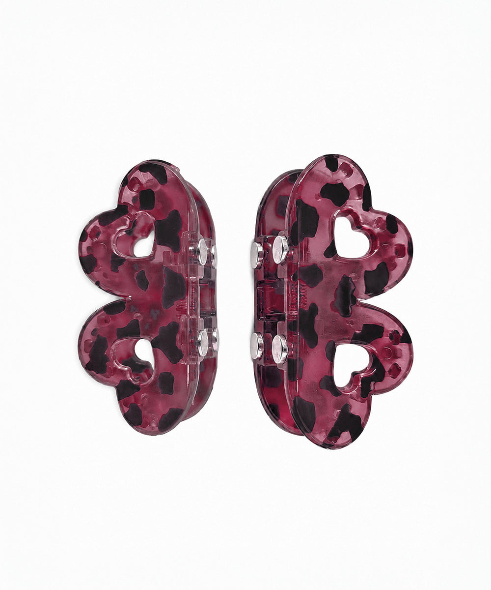 Mulberry mist Flower Magnetic Hair Clip | Stylika