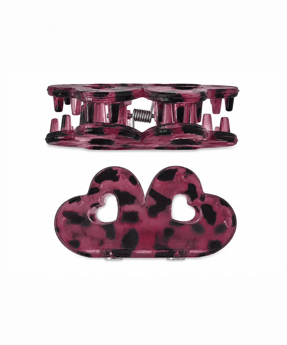 Mulberry mist Flower Magnetic Hair Clip | Stylika