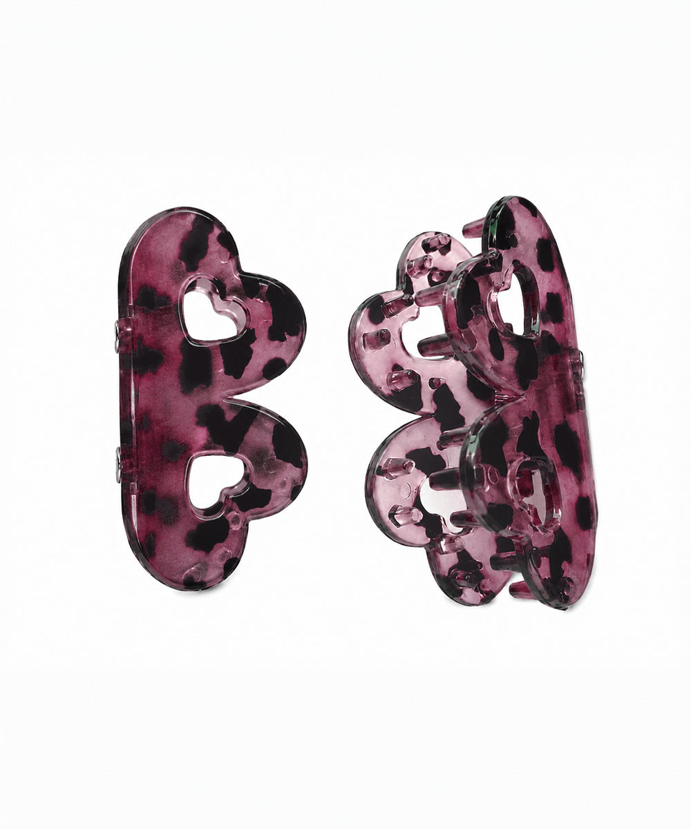 Mulberry mist Flower Magnetic Hair Clip | Stylika
