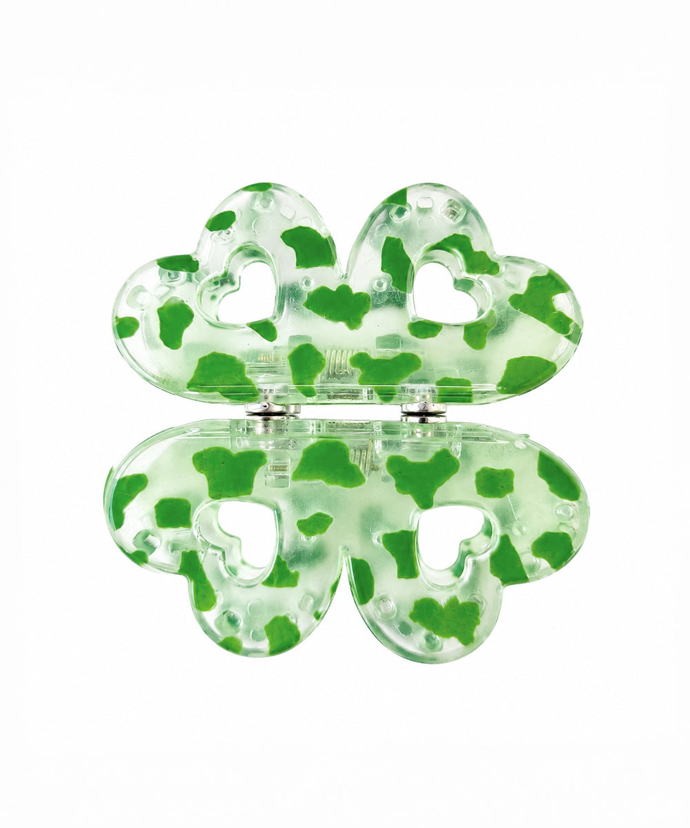 Matcha Flower Magnetic Hair Clip | Stylika