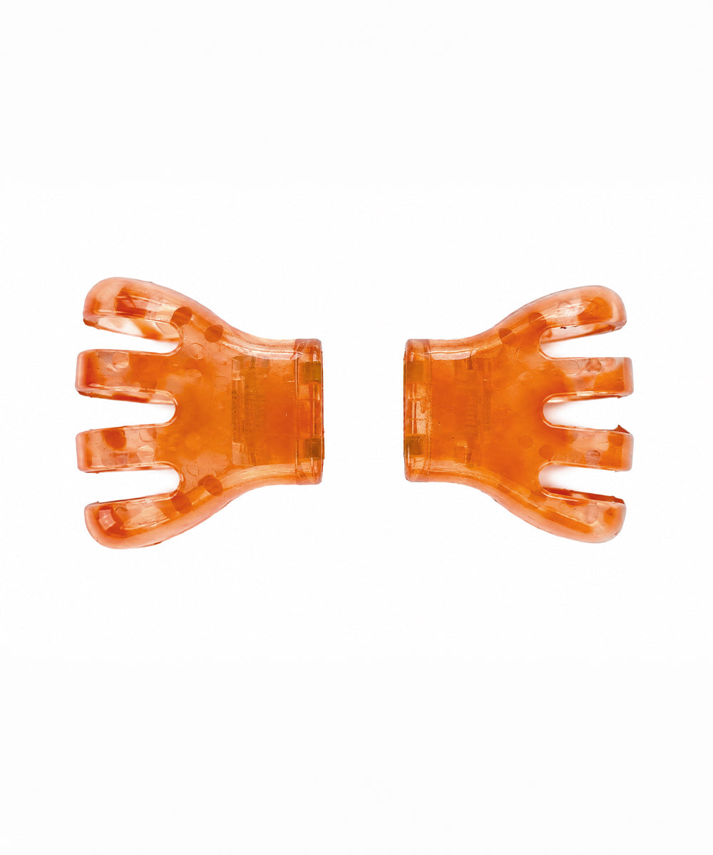 Orange Bow Magnetic Hair Clip | Stylika