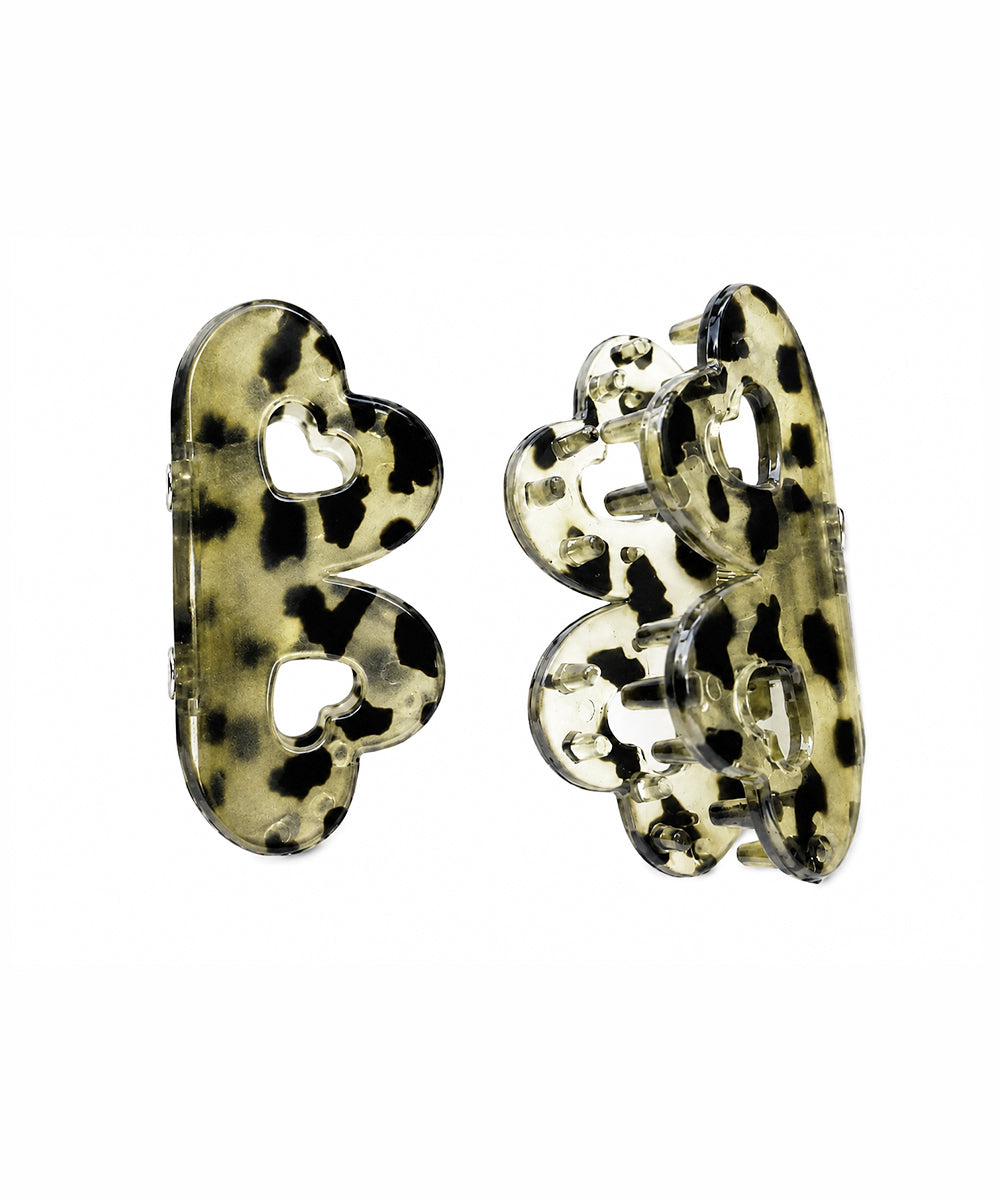 Moss green Flower Magnetic Hair Clip | Stylika