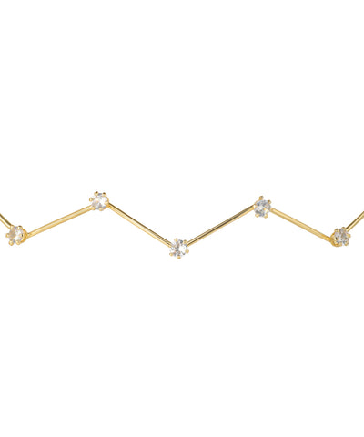 Zigzag Crystal Detail Tiara | Stylika