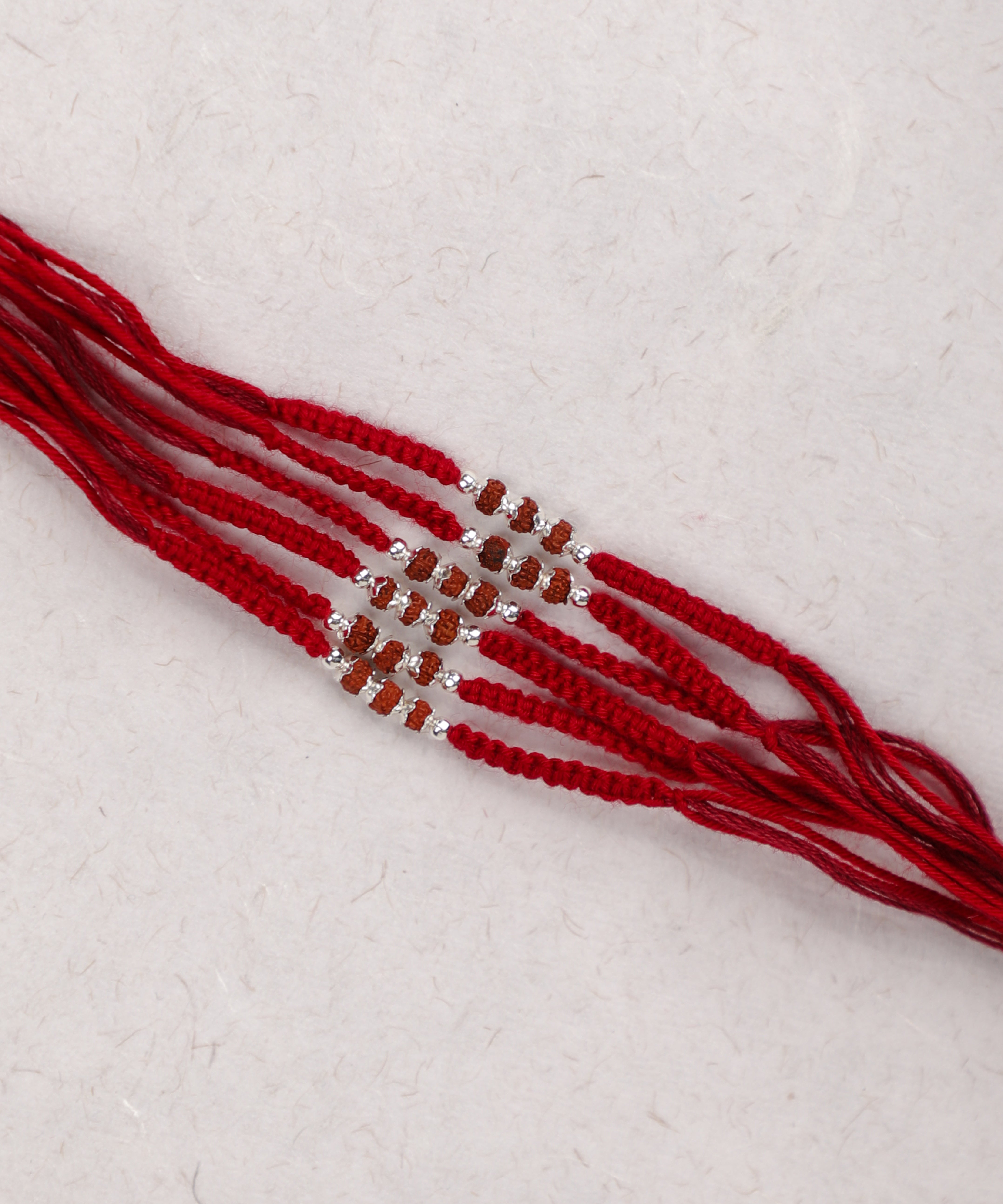 Set of Traditional Beaded Thread Rakhis for Brotherhood | Stylika