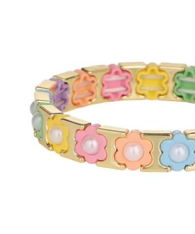 Pressed Petals In Block: Sunday Brunch Bracelet | Stylika