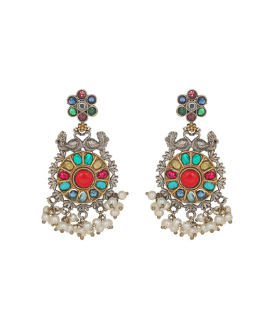 Twin Mayura Kamdhenu Necklace | Stylika |