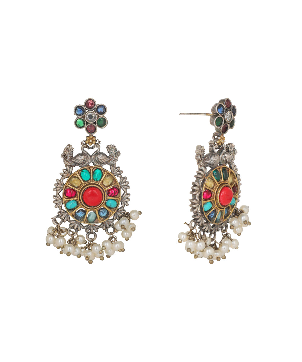 Twin Mayura Kamdhenu Necklace | Stylika |
