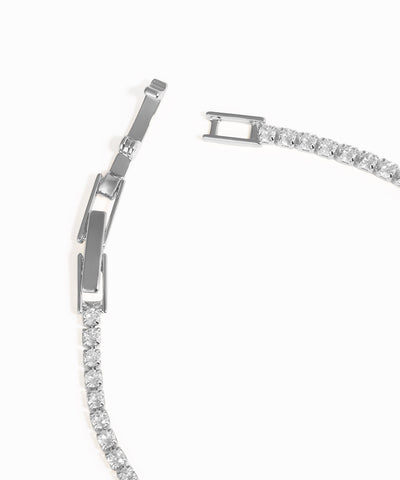 Sparkle Chain Evil Eye Charm Bracelet | Stylika