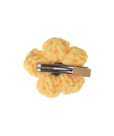 Vibrant Flower Crochet Hair Clip | Stylika