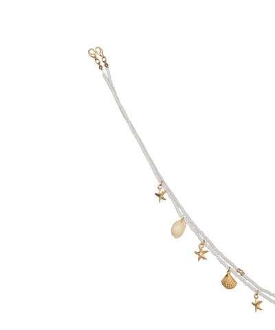 Seashell Starfish Beaded Waist Chain | Stylika