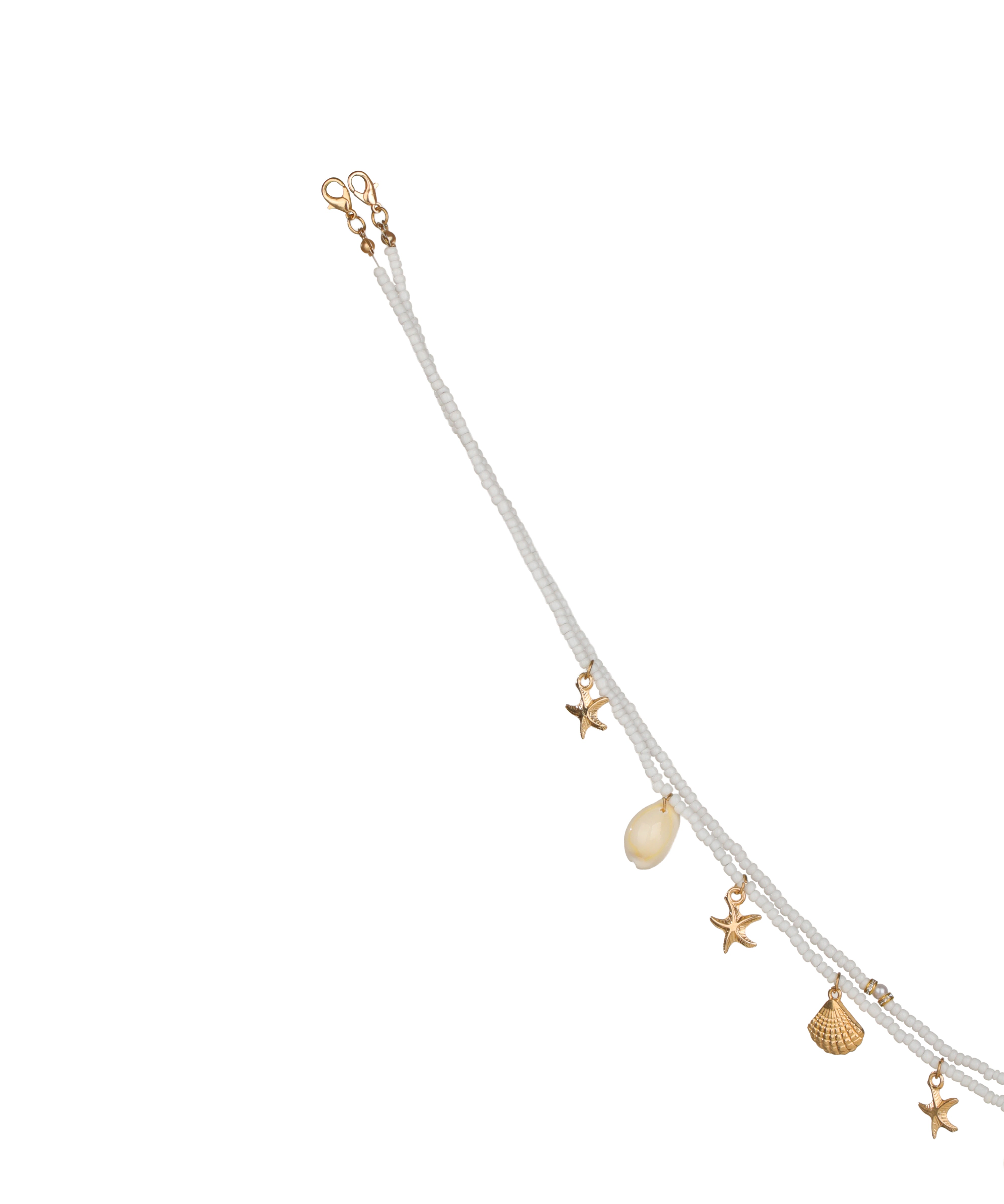 Seashell Starfish Beaded Waist Chain | Stylika