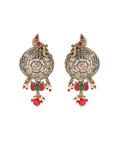 Twin Mayura Chakra Necklace | Stylika