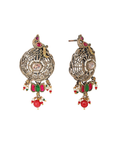 Twin Mayura Chakra Necklace | Stylika