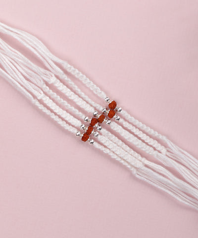 Rudraksha Harmony Rakhi Set of 6 | Stylika