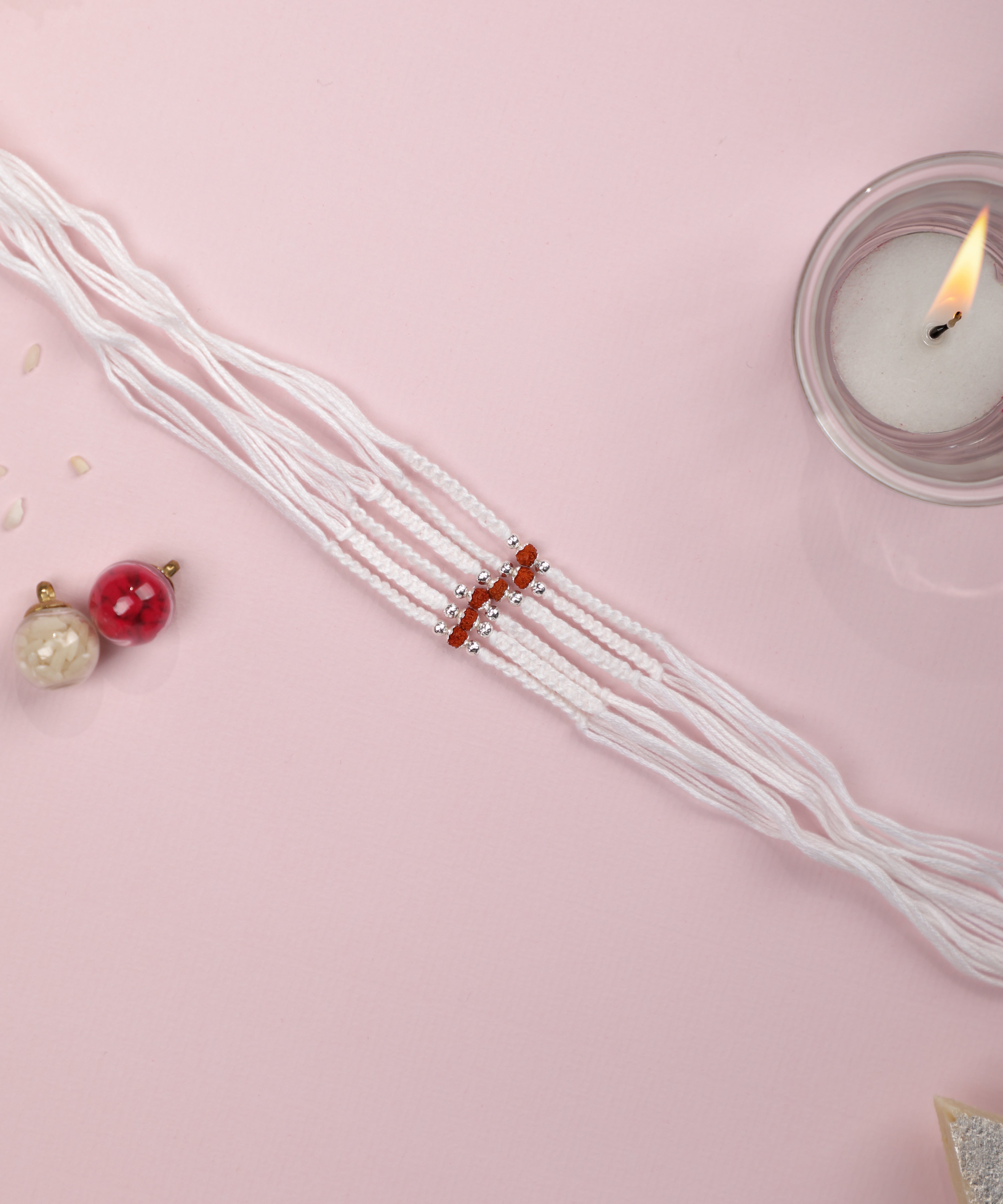 Rudraksha Harmony Rakhi Set of 6 | Stylika