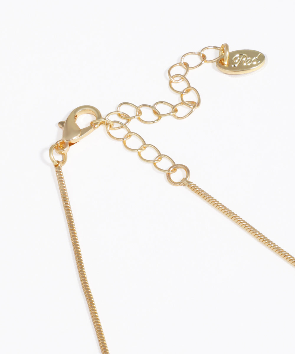 Contemporary Hammered Segment Necklace | Stylika