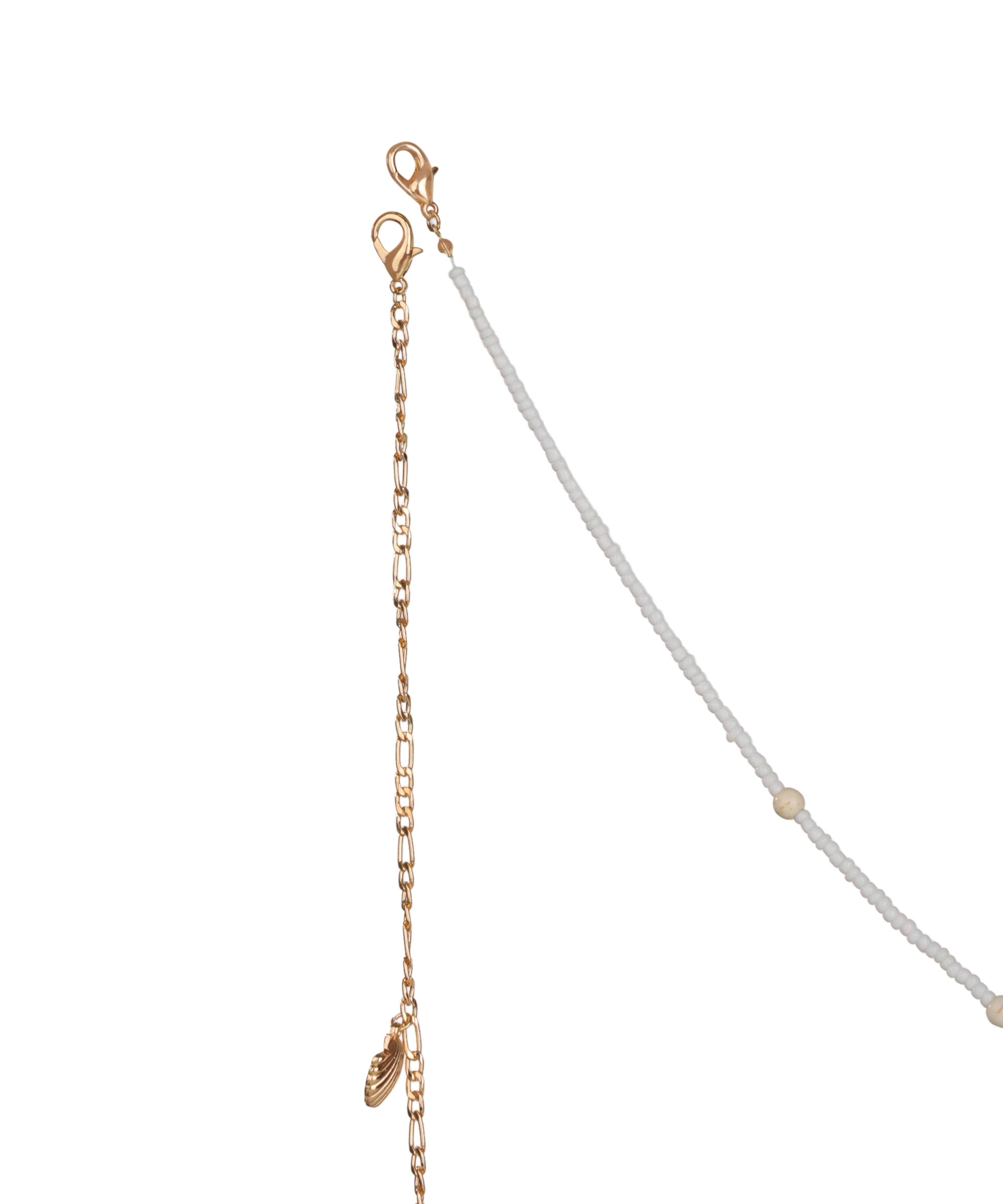 Beach Vibes Seashell Starfish Layered Waist Chain | Stylika