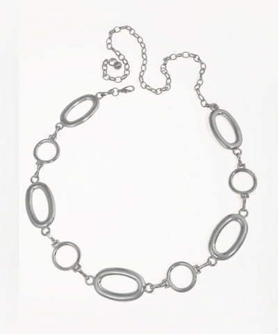 Geometric Link Waist Chain | Stylika