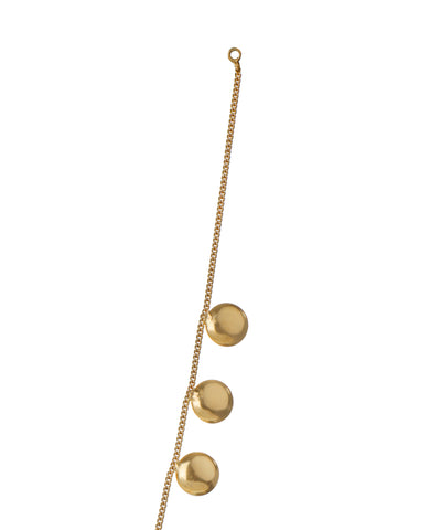 Minimalist Coin Disc Necklace with Matching Earring Set | Stylika